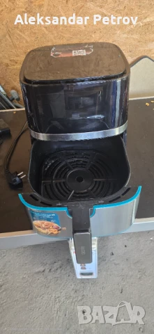 фритюрник с горещ въздух Cecotec Cecofry Full Inox 5500 Pro, снимка 2 - Фритюрници - 50862079