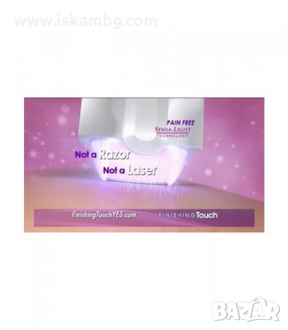 ДАМСКИ МИНИ ТРИМЕР СЪС СЕНЗОР - YES FINISH TOUCH - код 1671, снимка 6 - Тримери - 33990792