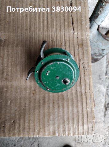 Стара риболовна макара, снимка 3 - Въдици - 42268113