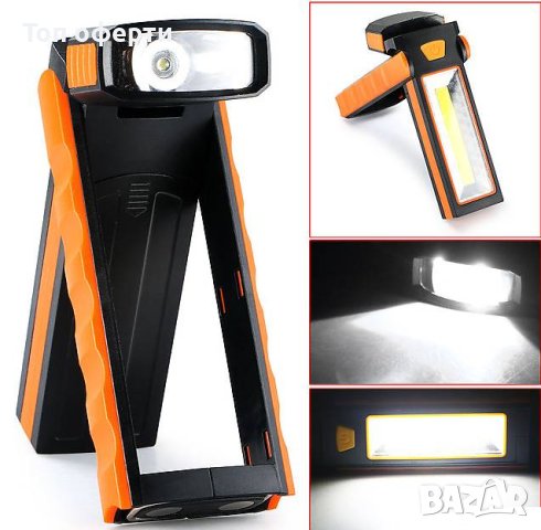 Лед работна лампа 3W, регулируема, снимка 2 - Други инструменти - 41026067