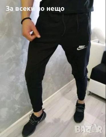Мъжко черно спортно долнище Nike Код D1229, снимка 1
