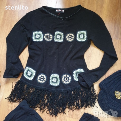 Лот от 2 броя размер S-М за 7 лева, снимка 3 - Блузи с дълъг ръкав и пуловери - 36094771