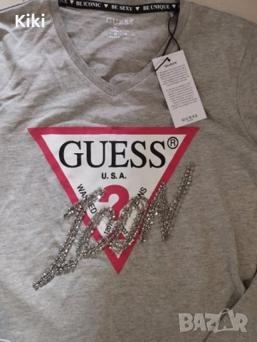 Дамска блузка -GUESS!, снимка 2 - Тениски - 41124386