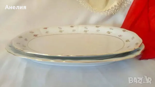 Oscar Scheller 2 масивни и красиви плата, снимка 3 - Чинии - 50153243