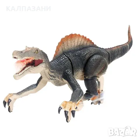 OCIE Динозавър LEADER ходещ с пара и звук R/C 891129, снимка 2 - Фигурки - 49496068