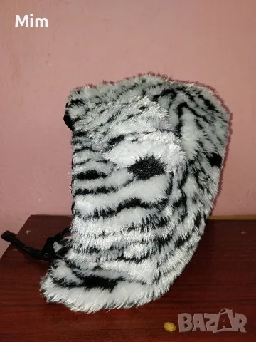 Пухеста шапка и ръкавици / коте /, снимка 4 - Шапки - 49108970