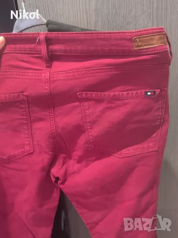 Дамски дънки, червени Tomy Hilfiger 