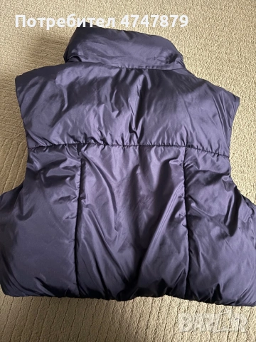 Чисто ново черно яке без ръкави/елек, не е обличано, снимка 3 - Якета - 53611712