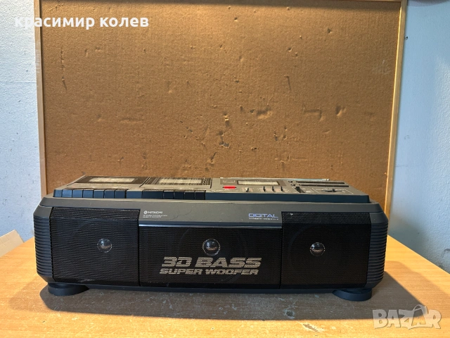 радиокасетофон "HITACHI TRK-3D35E", снимка 5 - Радиокасетофони, транзистори - 53737040