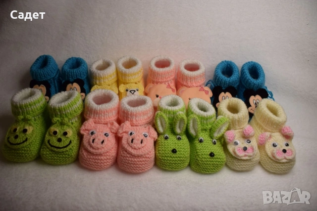 плетени терлички, снимка 3 - Чорапи - 53785604