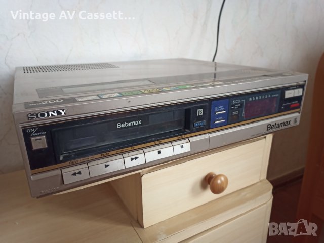 Продавам Betamax Видеорекордер Sony SL-200ME, снимка 1 - Плейъри, домашно кино, прожектори - 34186965