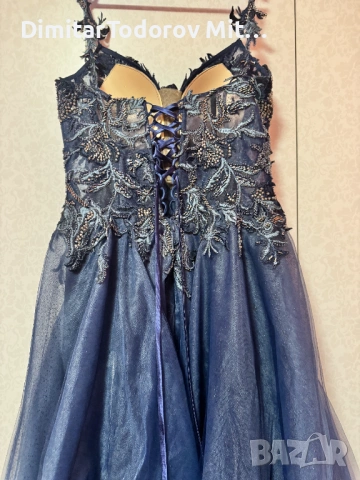 Дълга абитуриентска Рокля, снимка 4 - Рокли - 53134960