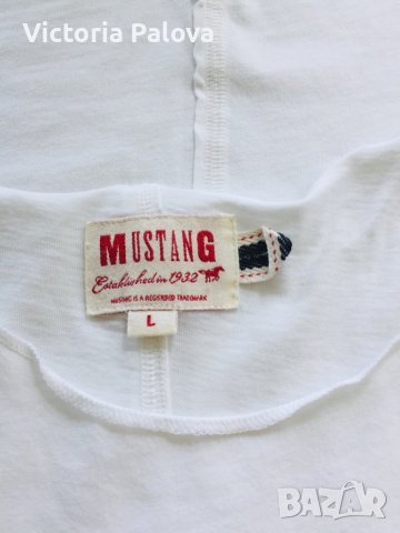Тениска(блуза)MUSTANG оригинал, снимка 12 - Тениски - 25202623
