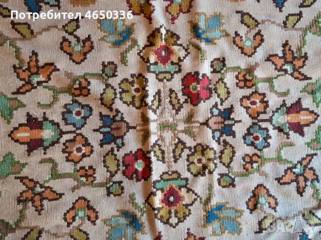 Голям Котленски Килим размер 4,00м на3,00м, много добро състояние, година 1965, снимка 7 - Килими - 52431124