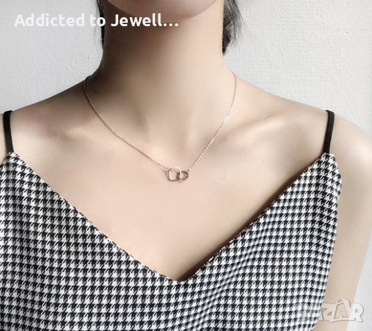 Тотална разпродажба - 50% Сребърно колие /2197/, снимка 4 - Колиета, медальони, синджири - 39683363