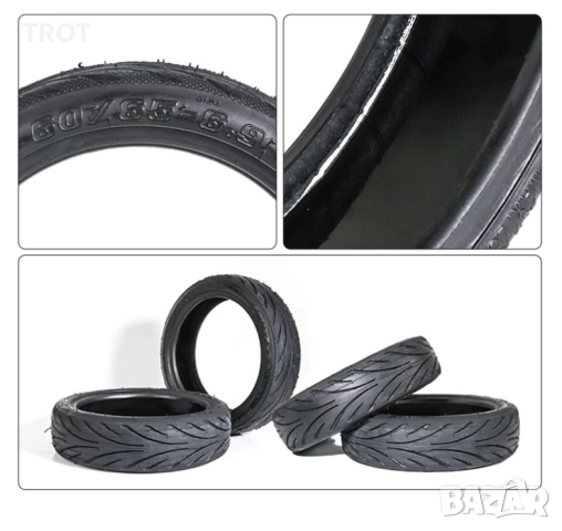 Безкамерна гума с гел Yuanxing 60/65-6.9 за електрическа тротинетка Ninebot Max G2, снимка 3 - Други спортове - 52546671