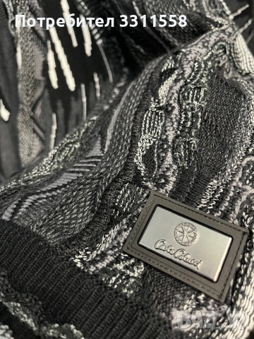 Carlo Colucci - Пуловер черен - S/M/L/XL, снимка 4 - Пуловери - 53840870