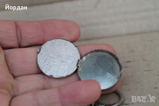 Сребърен ключодържател с място за снимка, снимка 4 - Колиета, медальони, синджири - 48165820