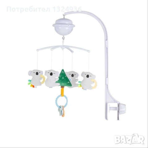 Музикална въртележка за легло и кошара с проектор