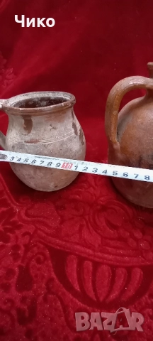 3бр стари керамични гърнета , снимка 8 - Антикварни и старинни предмети - 52443100