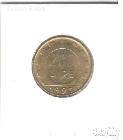 Italy-200 Lire-1995 R-KM#105, снимка 4 - Нумизматика и бонистика - 56037124