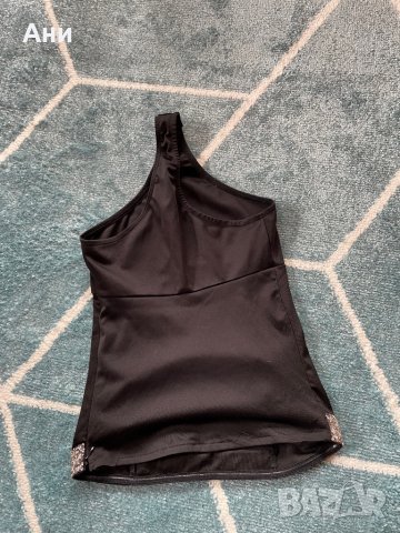 Черно бюстие с камъни, снимка 4 - Корсети, бюстиета, топове - 38654101