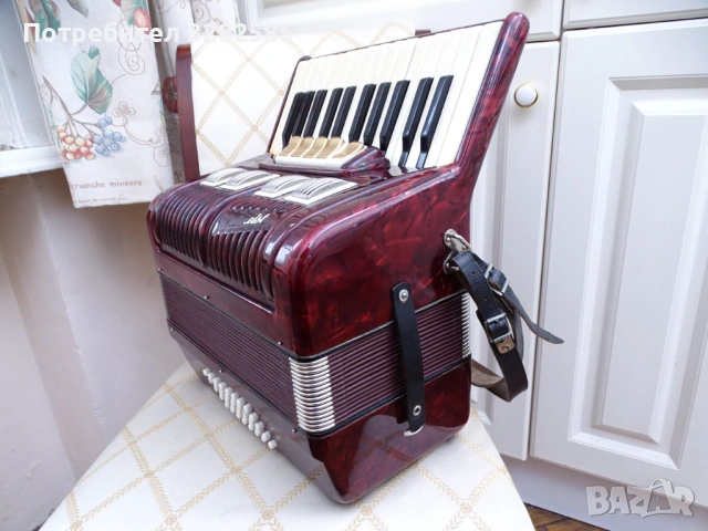 Акордеон Велтмайстер 40 баса , снимка 2 - Акордеони - 53771723