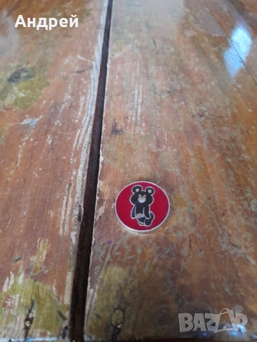 Стара значка мечето Миша #10