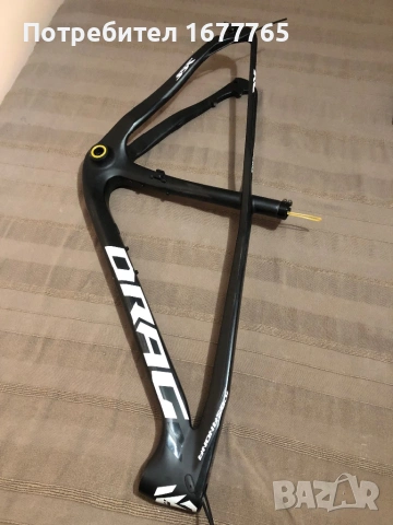 Карбонова рамка за велосипед 29 drag , снимка 3 - Части за велосипеди - 53076394
