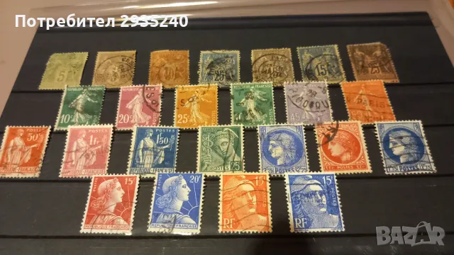 Стари марки Франция