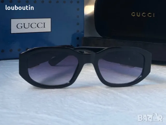 GUCCI с лого 1:1 дамски слънчеви очила елипса 2 цвята овални кръглин, снимка 16 - Слънчеви и диоптрични очила - 47695562