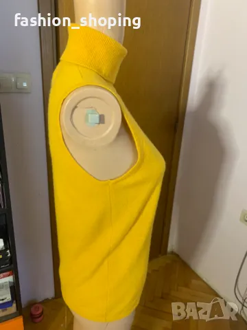 Дамско кашмирено поло без ръкави  Authentik Cashmere, снимка 5 - Блузи с дълъг ръкав и пуловери - 47433028