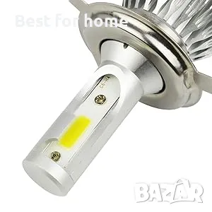 LED крушки H4, висок клас, 7200 lum, 6000K-6500K от Safego, снимка 12 - Аксесоари и консумативи - 48711097