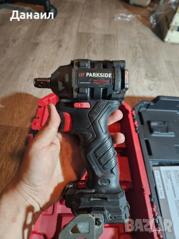 Гайковерт /импакт Parkside PDSSAP D3,с ударна част от B3,с наковалня 1/2, снимка 6 - Винтоверти - 53804215