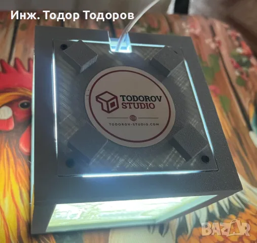 Персонализирана 3D литофанна лампа със снимки – Светлина от спомени, снимка 7 - Настолни лампи - 56191637