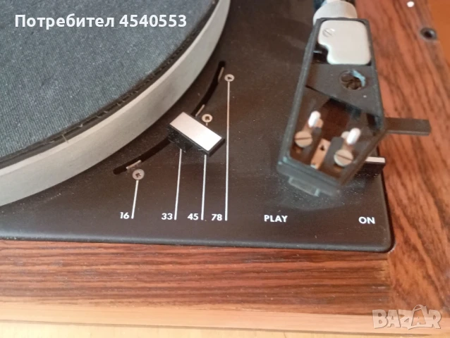 Грамофон Lenco L58, снимка 2 - Грамофони - 51162846