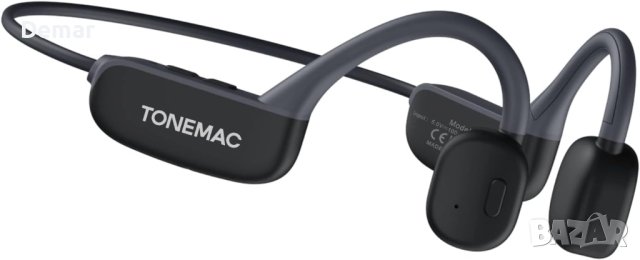 TONEMAC K23 Безжични слушалки Bluetooth 5.3 MEMS микрофон Водоустойчиви костна проводимост