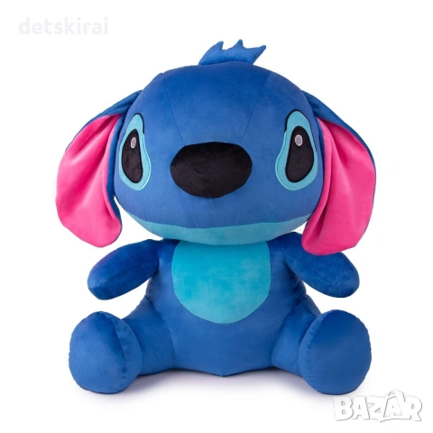 Плюшен Стич 80см – син или розов, снимка 2 - Плюшени играчки - 53390534