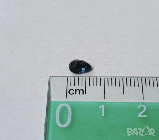 Естествени Сапфири Дълбоко сини Deep Blue 0.7 карата, снимка 5 - Други - 52573217