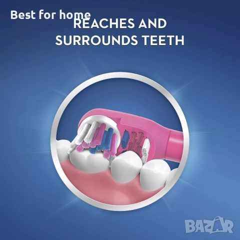 Детска електрическа четка за зъби Oral-B с батерии , снимка 4 - Други - 52430541