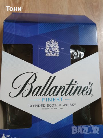 4 нови чаши за уйски Ballantine's, снимка 1