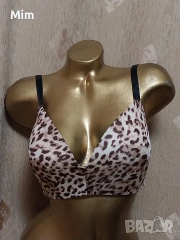 Hunkemoller 80 E Сутиен анимал принт без банели , снимка 2 - Бельо - 51035726