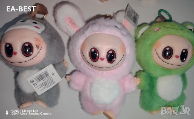 ✨ Оригинална лимитирана серия “Fall in Wild” на Labubu от Pop Mart, снимка 3 - Плюшени играчки - 51067910