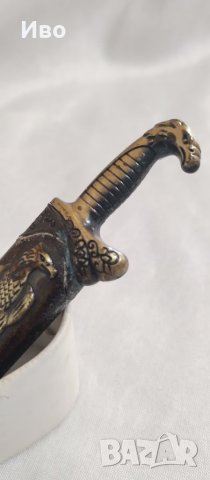 Голяма месингова запалка меч , снимка 4 - Колекции - 41162450