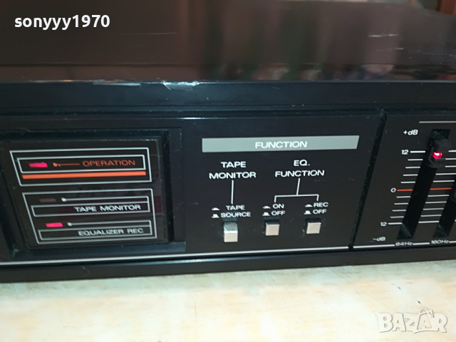 FISHER EQ-870 MADE IN JAPAN-ВНОС SWISS 1404221652, снимка 8 - Ресийвъри, усилватели, смесителни пултове - 36458300