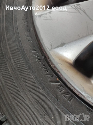 Комплект джанти със зимни гуми 175/70/14C falken, снимка 12 - Гуми и джанти - 51418449