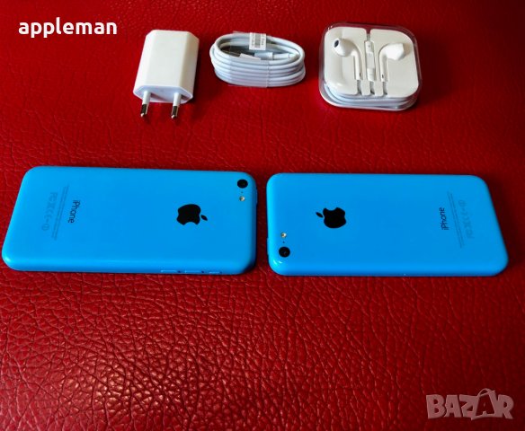 Apple iPhone 5c 16Gb син Фабрично отключен, снимка 7 - Apple iPhone - 37437504