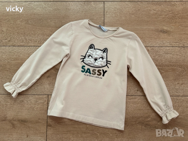 Детска блуза с дълги ръкави Mayoral, размер 104см, снимка 3 - Детски Блузи и туники - 51790910