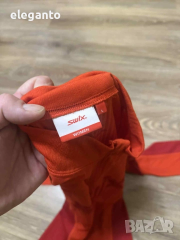 Дамска !Swix RaceX BaseLayer Quick Dry bodyw Shirt , L размер, снимка 8 - Спортни екипи - 53100053