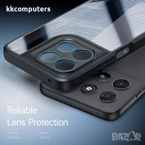 Защитен калъф DUX DUCIS Aimo за Motorola Moto G57 Power 5G / G100 - TPU+PC, Матов, Вкл. Протектор - , снимка 4 - Калъфи, кейсове - 53354413